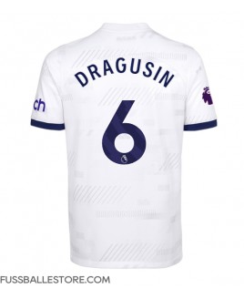 Günstige Tottenham Hotspur Radu Dragusin #6 Heimtrikot 2023-24 Kurzarm